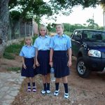 In Gala-Schuluniform
