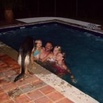Weihnachten im Pool