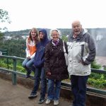 Oma und Opa an den Iguazu-Wasserfällen Oma und Opa an den Iguazu-Wasserfällen