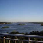 Rio Paraguay mit Asuncion im Hintergrund Rio Paraguay mit Asuncion im Hintergrund
