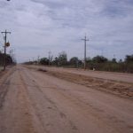 Straße in Loma Plata Straße in Loma Plata