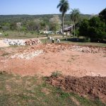 Arbeiten am Sportplatz Arbeiten am Sportplatz