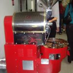 Röstmaschine für Haselnüsse