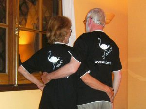 Henry und Inge von hinten